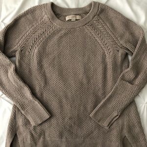 LOFT Cozy Knit Sweater, XS